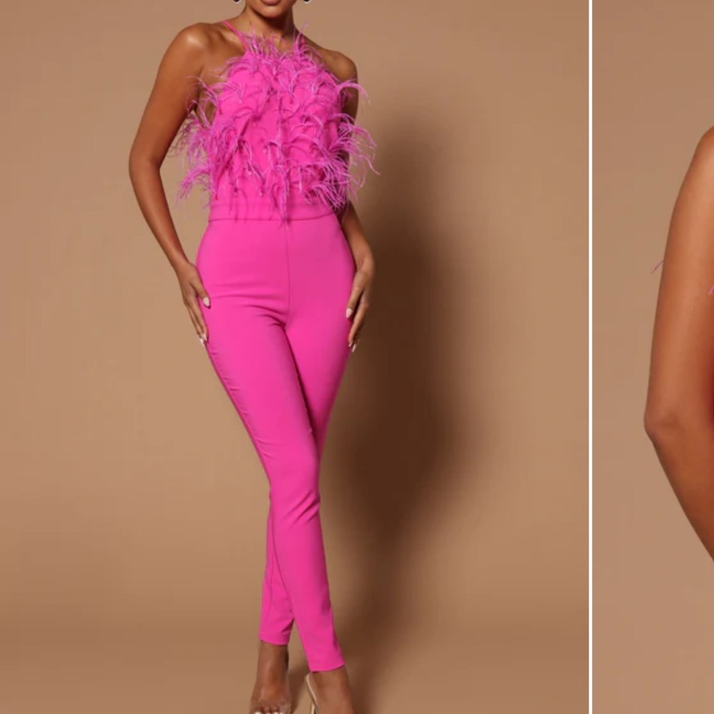 Pink Jumpsuit